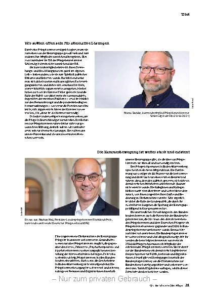 Vorschauseite 2: Wie kann es nun weitergehen?