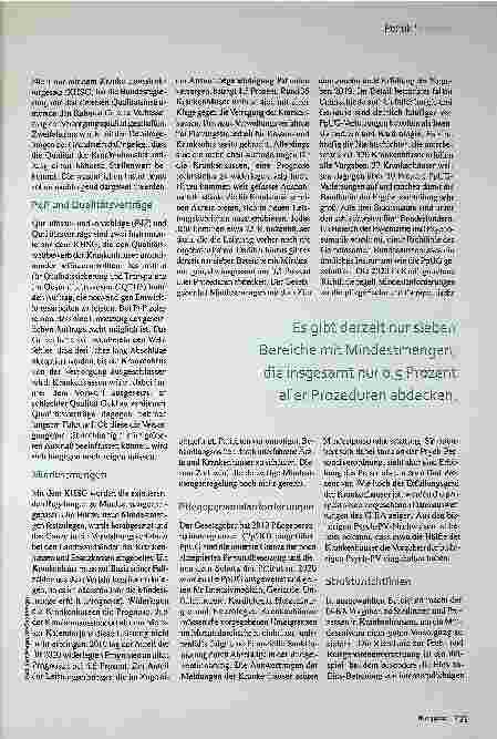 Vorschauseite 2: Qualitätssicherung: Mehr Dynamik durch ein Qualitätsverzeichnis