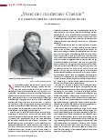 Vorschauseite 1: "Vater der modernen Chemie" Der schwedische Mediziner und Chemiker Jöns Jakob Berzelius