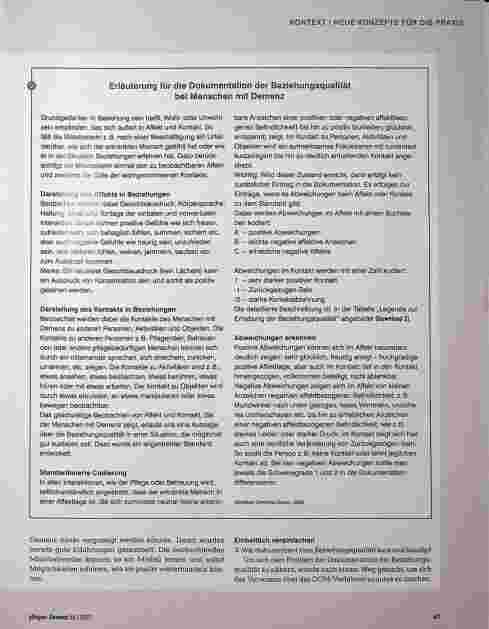 Vorschauseite 3: Wie wir es anpacken und darstellen. So kann es gehen - der Expertenstandard „Beziehungsgestaltung in der Pflege von Menschen mit Demenz“.