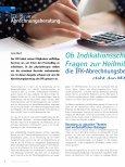 Vorschauseite 1: Ob Indikationsschlüssel oder Fragen zur Heilmittel-Richtlinie - die IFK-Abrechnungsberatung steht den Mitgliedern zur Seite.