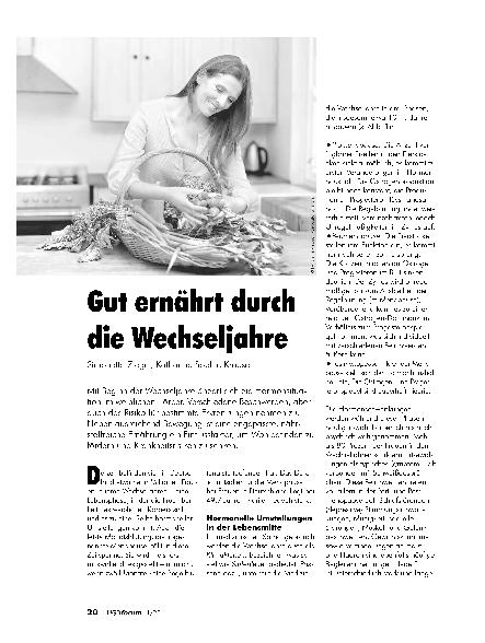 Vorschauseite 1: Gut ernährt durch die Wechseljahre