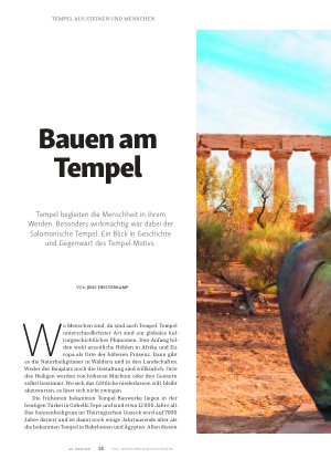 Vorschauseite 1: Bauen am Tempel