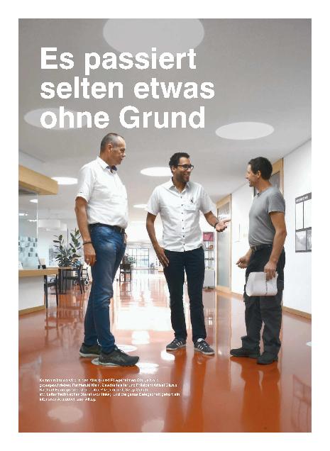 Vorschauseite 1: Es passiert selten etwas ohne Grund.