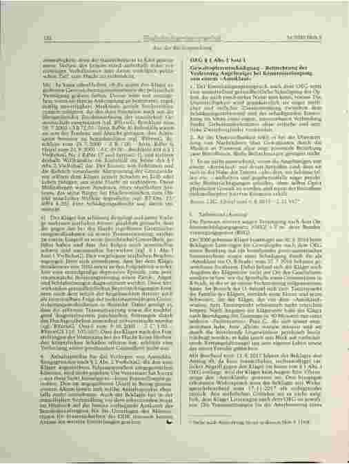 Vorschauseite 3: Aus der Rechtsprechung