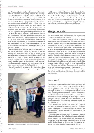 Vorschauseite 2: Erste Matinee zu „Pflegepädagogik und Gedenkstättenpädagogik“ am 1. 10. 2025 an der KATHO Köln