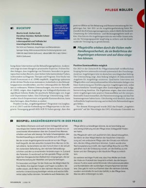 Vorschauseite 2: Angehörigenvisite: Fragen klären, Transparenz schaffen