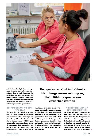 Vorschauseite 2: Wo stehen die Auszubildenden?