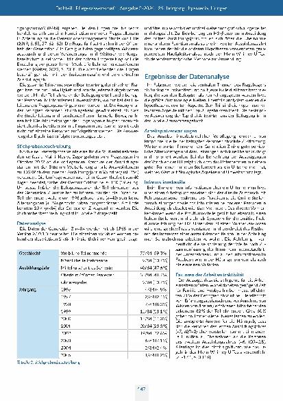 Vorschauseite 4: Einflussfaktoren auf die Arbeitsplatzwahl bei Auszubildenden der Gesundheitsund Krankenpflege Vorarlbergs: Eine Querschnittstudie
