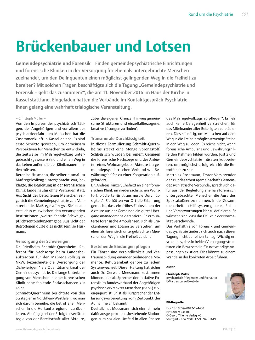 Vorschauseite 1: Brückenbauer und Lotsen