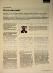 Vorschauseite 1: Sifas im Gespräch