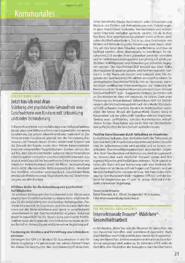 Vorschauseite 1: Jetzt bin ich mal dran