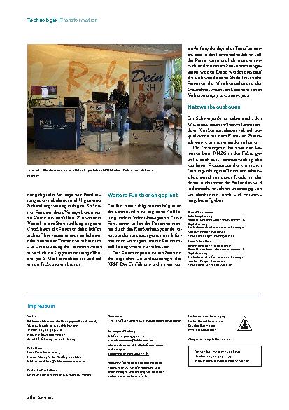 Vorschauseite 4: Patientenportal „Dein KRH“ Challenges in der Systemintegration