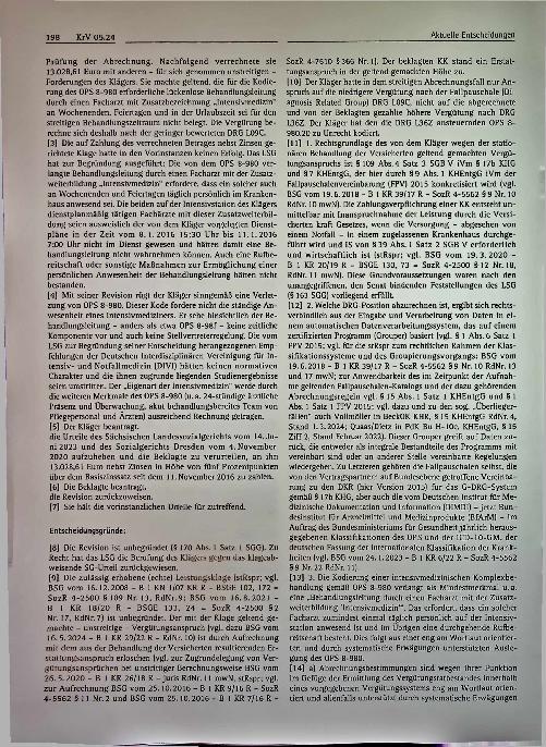 Vorschauseite 2: Aktuelle Entscheidungen im Krankenversicherungsrecht