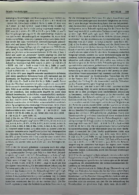 Vorschauseite 3: Aktuelle Entscheidungen im Krankenversicherungsrecht