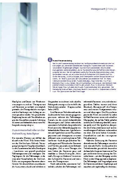 Vorschauseite 2: Award Patientendialog Lückenlos versorgen