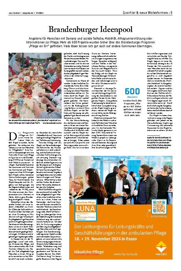 Vorschauseite 1: Brandenburger Ideenpool