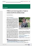 Vorschauseite 1: FDM als ein forschungsnaher Dienst in wissenschaftlichen Bibliotheken