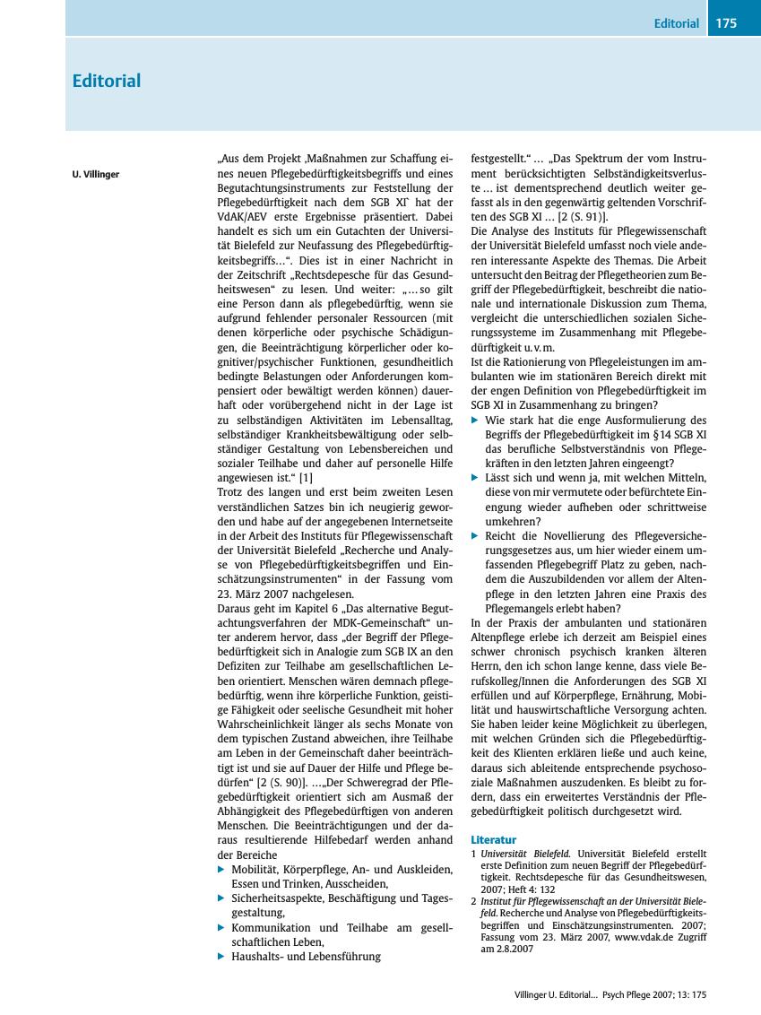 Vorschauseite 1: Editorial