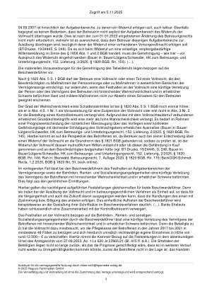 Vorschauseite 3: Zum Widerruf der Vollmacht – § 1820 Abs. 5 BGB