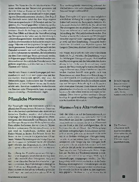 Vorschauseite 2: Unbeschwerter Übergang hormonfrei durch die Wechseljahre