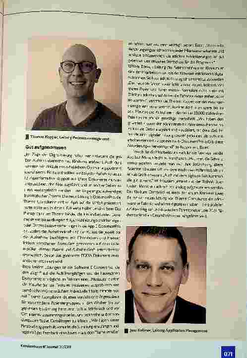 Vorschauseite 2: Am Puls der medizinischen Zukunft