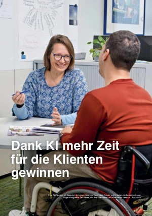Vorschauseite 1: Dank KI mehr Zeit für die Klienten gewinnen