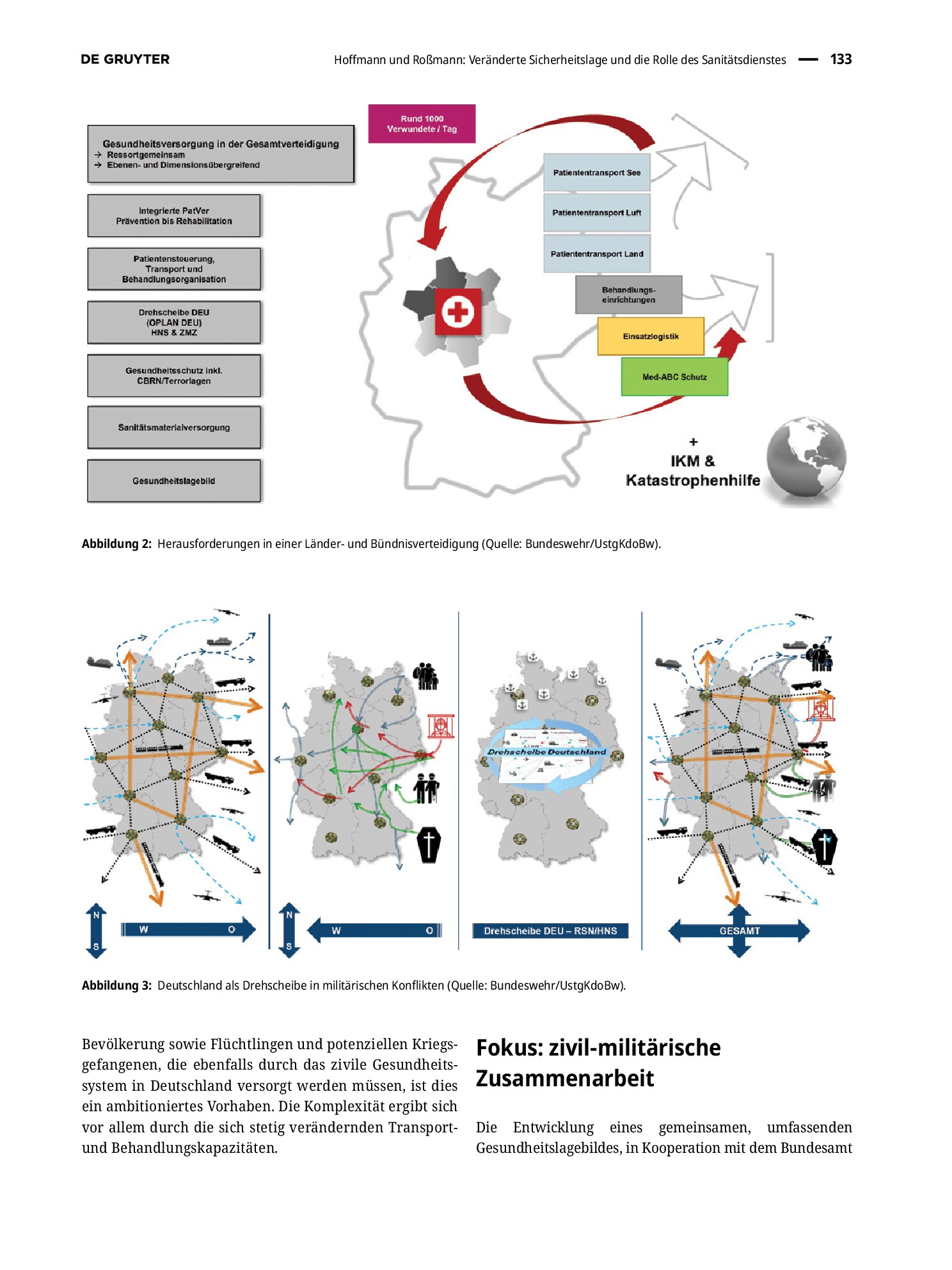 Vorschauseite 3: Veränderte Sicherheitslage und die Rolle des Sanitätsdienstes
