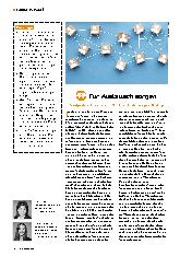 Vorschauseite 1: Für Austausch sorgen