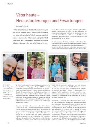Vorschauseite 1: Väter heute – Herausforderungen und Erwartungen