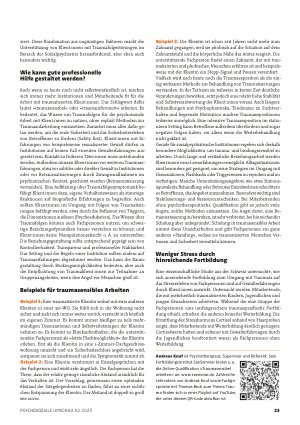 Vorschauseite 2: Traumaerfahrung als Herausforderung in der Sozialpsychiatrie