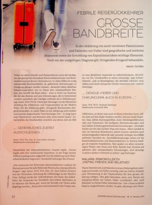Vorschauseite 1: Febrile Reiserückkehrer große Bandbreite
