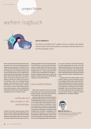 Vorschauseite 1: Wehen-Logbuch