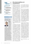 Vorschauseite 1: Aktuell: Wie widerstandsfähig sind Krankenhäuser? DIVI kritisiert Triage-Gesetz.