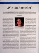 Vorschauseite 1: "Wie ein Bittsteller"