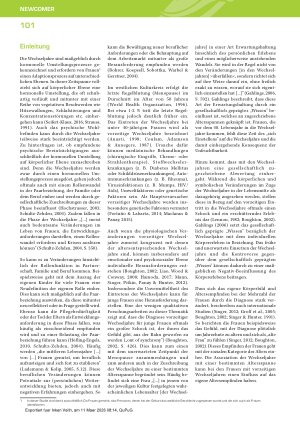 Vorschauseite 2: Vorzeitige Wechseljahre – Exploration der Informationsbedürfnisse – eine qualitative Studie