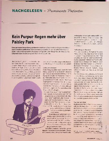 Vorschauseite 1: Kein Purpur-Regen mehr über Paisley Park