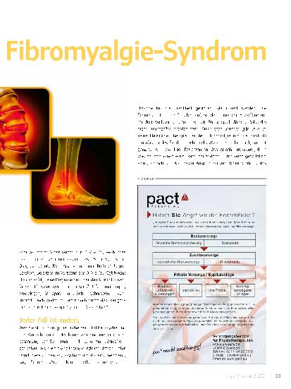 Vorschauseite 2: Alles über Ausschluss: Fibromyalgiesyndrom