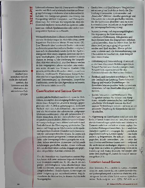 Vorschauseite 2: Ein Game Changer? Digital-unterstützte spielerische Ansätze zur Bewegungsförderung im höheren Lebensalter