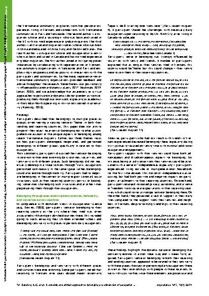 Vorschauseite 5: Ein dynamischer und kritischer Ansatz über Zugehörigkeit (Belonging) als eine Dimension von Betätigung
