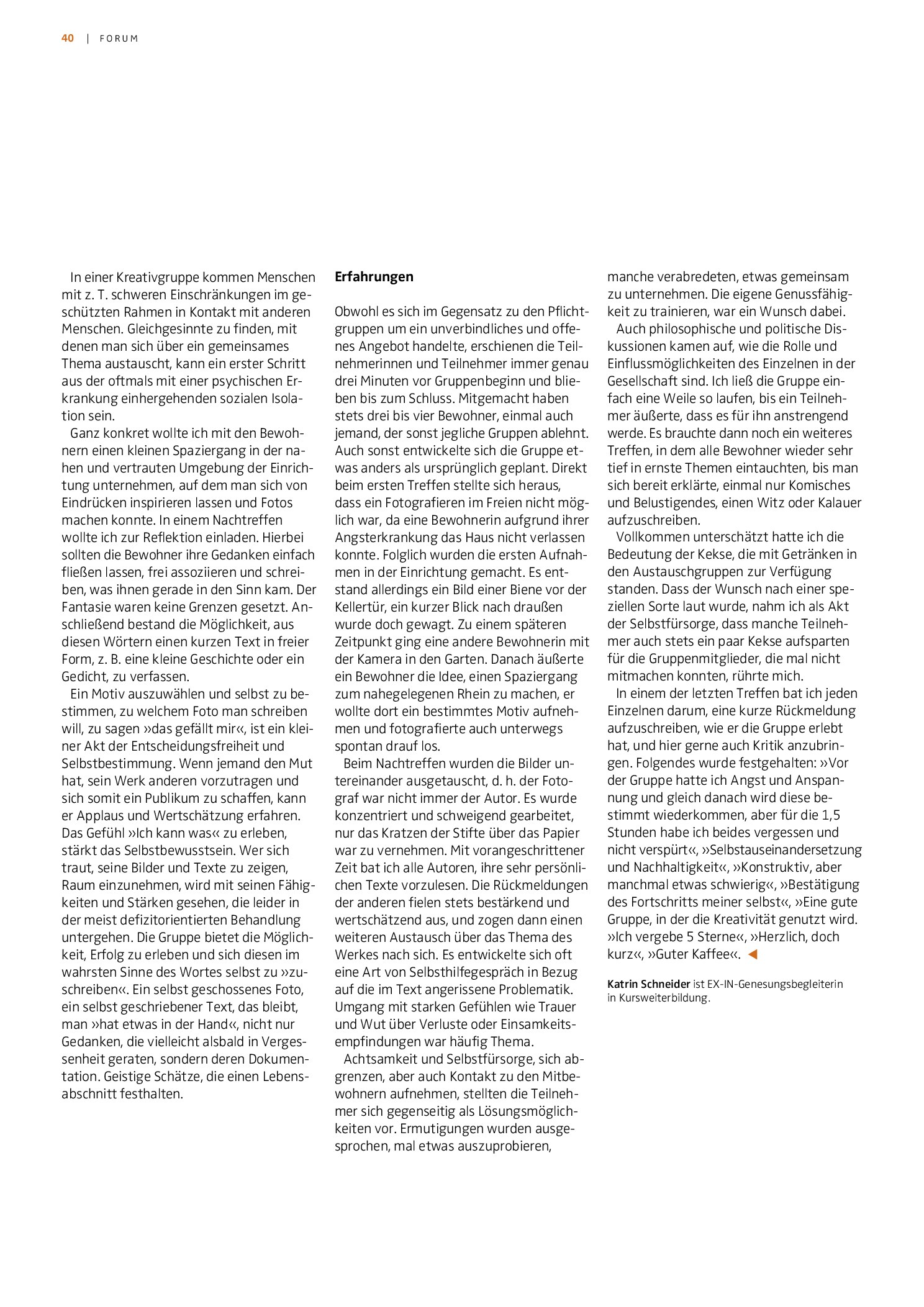 Vorschauseite 2: Sich als Gestalter seines Lebens kennenlernen