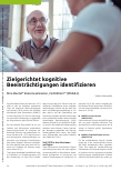 Vorschauseite 1: Zielgerichtet kognitive Beeinträchtigungen identifizieren