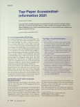 Vorschauseite 1: Top-Paper Arzneimittelinformation 2021