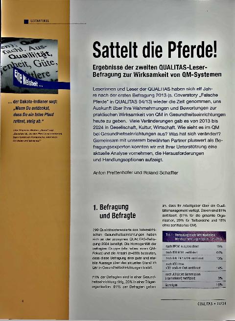 Vorschauseite 1: Sattelt die Pferde! - Correct