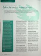 Vorschauseite 1: Zehn Jahre im Hamsterrad