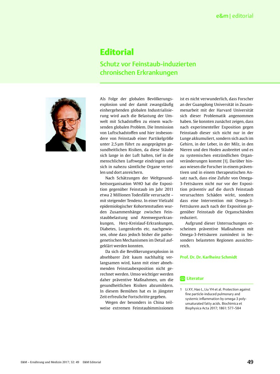 Vorschauseite 1: Editorial