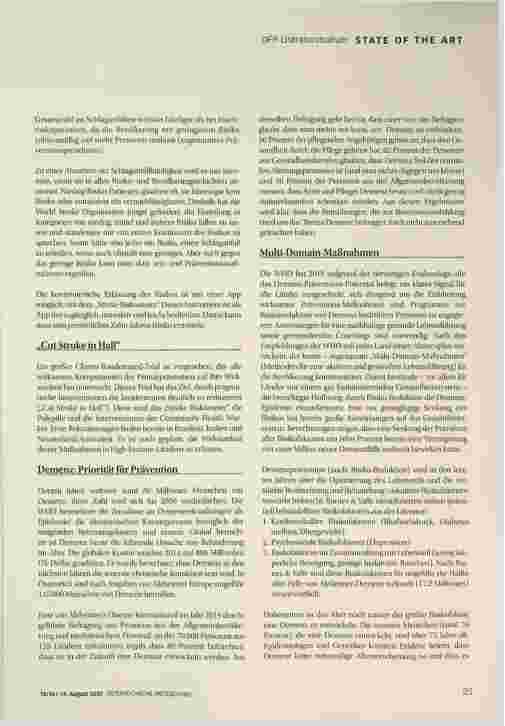 Vorschauseite 4: Schlaganfallprävention