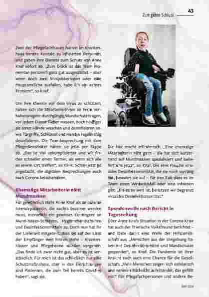 Vorschauseite 2: Wenn noch zwei Pflegende ausfallen, habe ich ein Problem.