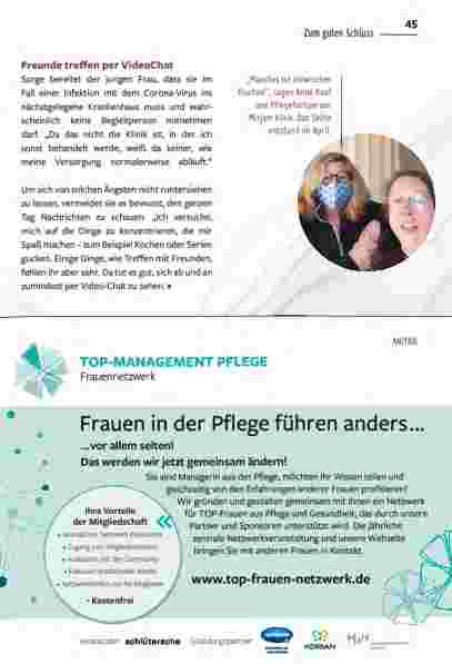 Vorschauseite 4: Wenn noch zwei Pflegende ausfallen, habe ich ein Problem.
