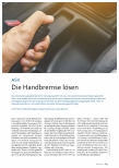 Vorschauseite 1: ASV: Die Handbremse lösen